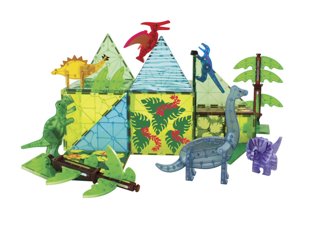 Dino xl top magnatiles