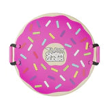 Round Pink Donut Sled