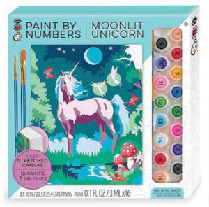 IHeartArt Paint by Number Moonlit Unicorn