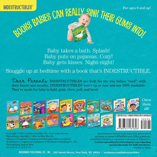 Baby Night-Night Indestructible Book