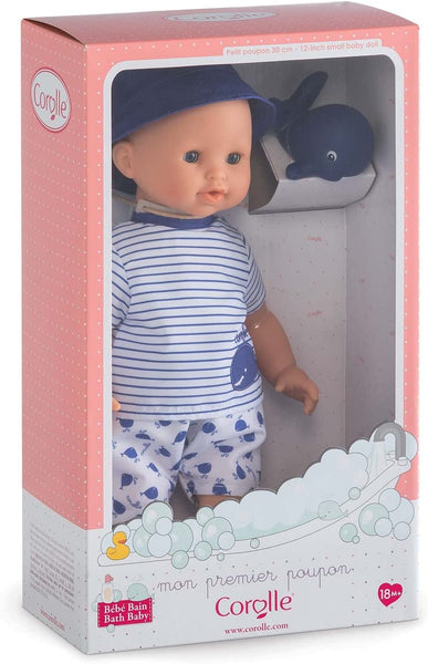 Bath Baby Doll Blue Marin 12"