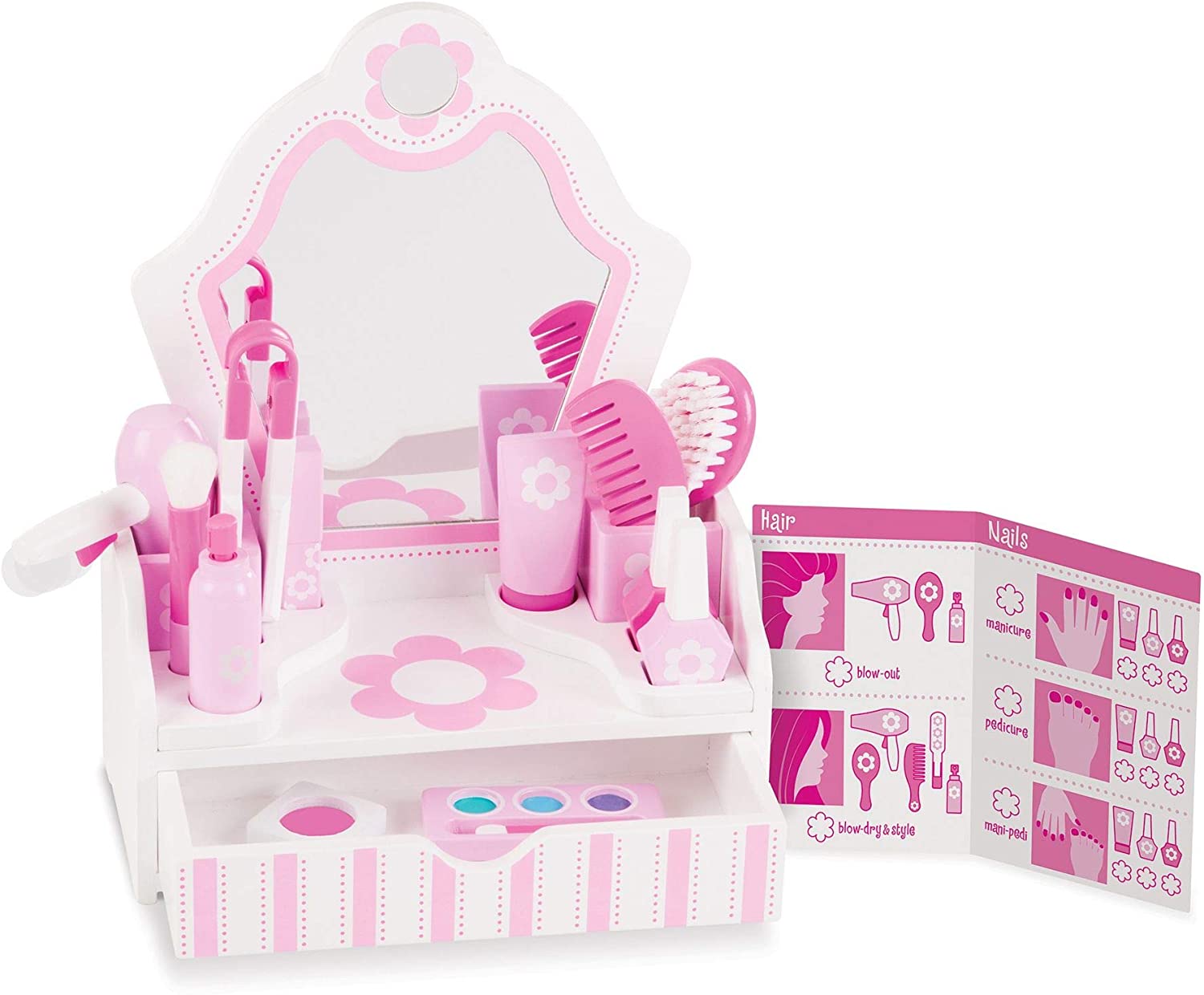 Beauty Salon Wood Playset