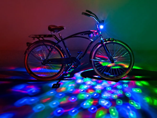 Cruizin Brightz Bike Light (Red, Green, BLue)