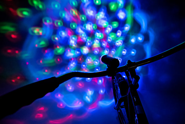 Cruizin Brightz Bike Light (Red, Green, BLue)