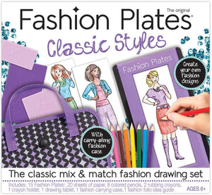 Fashion Plates Deluxe Kit Classic Styles