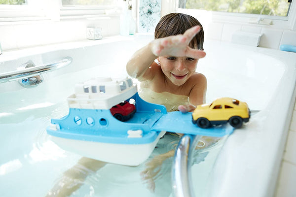 Ferry Boat with 2 Cars Bath Toy