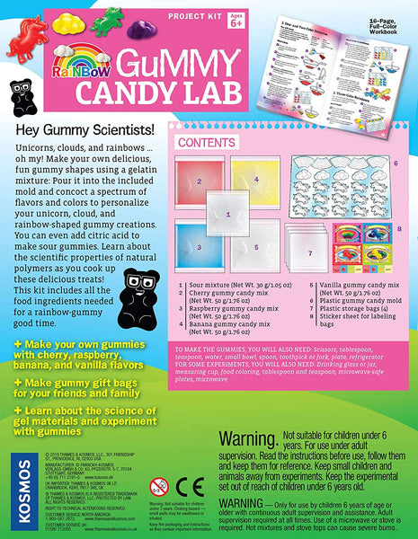 Rainbow Candy Gummy Lab