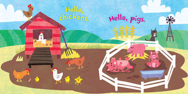 Hello Farm Indestructible Book