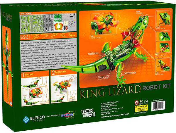 King Lizard Robot Teach Tech kit