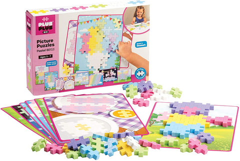 Plus Plus BIG Picture Puzzle Pastel
