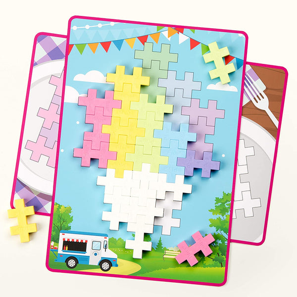 Plus Plus BIG Picture Puzzle Pastel