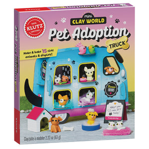 Mini Clay World Pet Adoption Truck