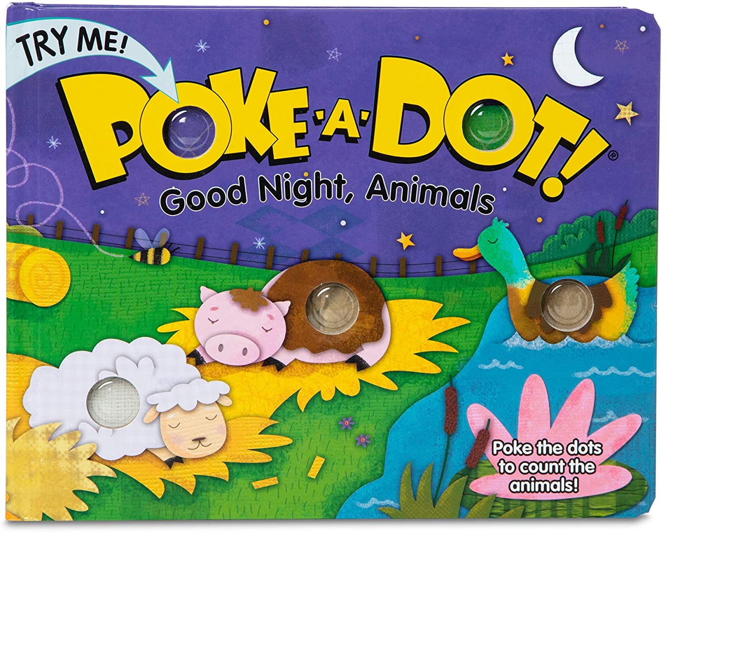 Poke a Dot Book Goodnight Animals