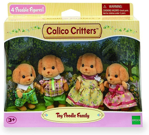 Toy Poodle Family Calico Critters