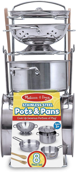 Pots and Pans Play Set 8pc