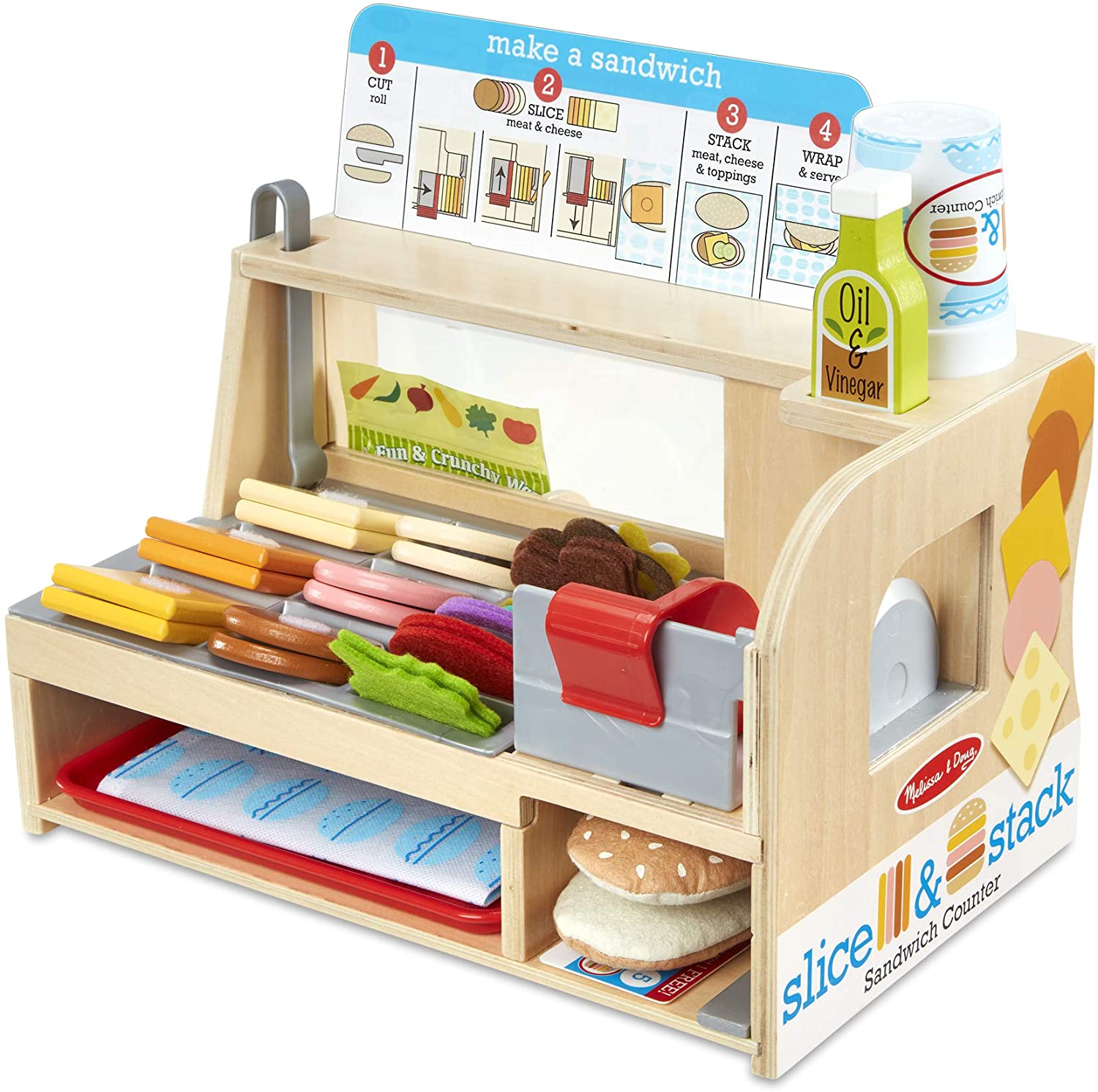 Sandwich Slice and Stack Counter
