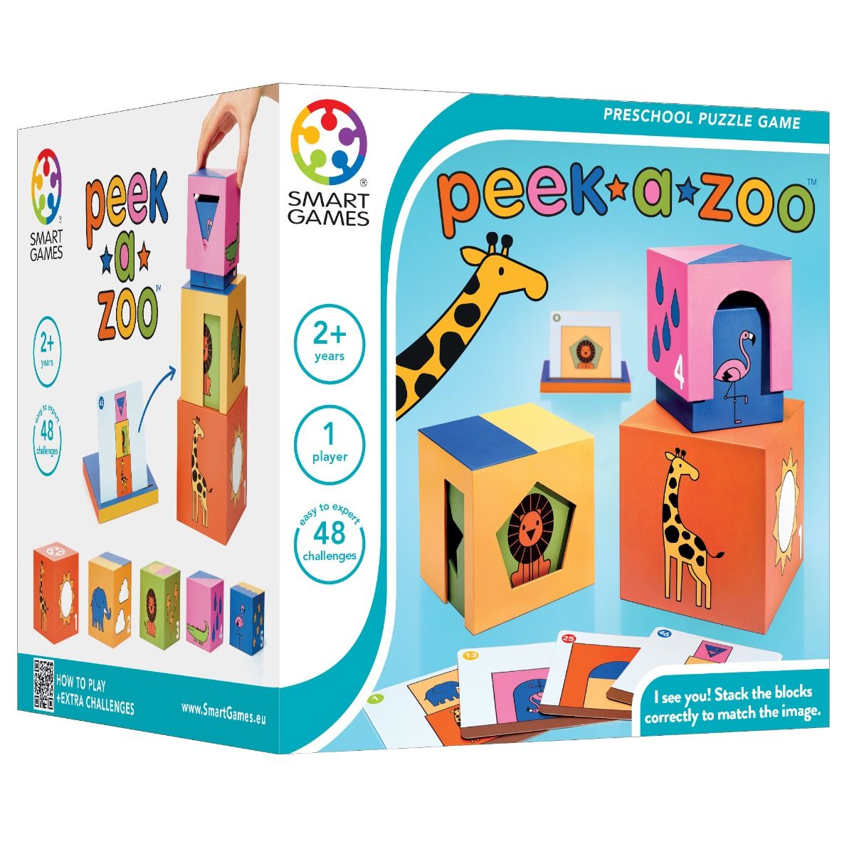 Peek -A -zoo Preschool Puzzle Game