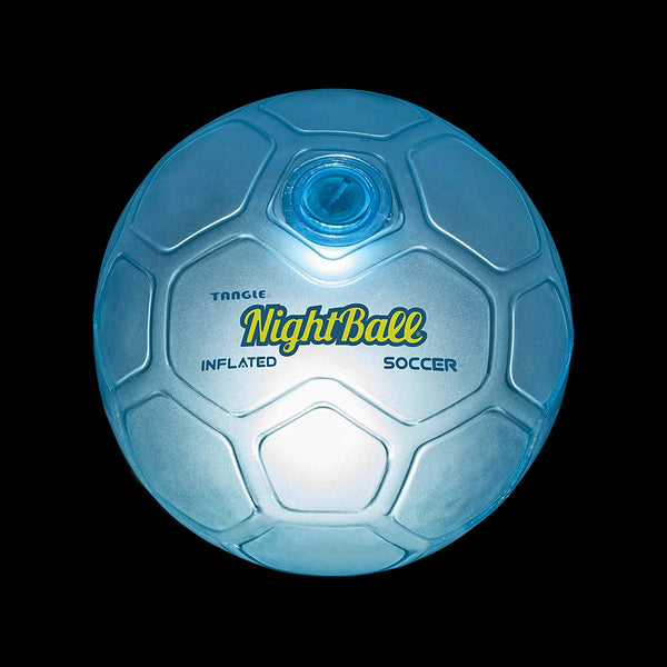 Nightball Tangle LED Light Up Soccer Ball Blue