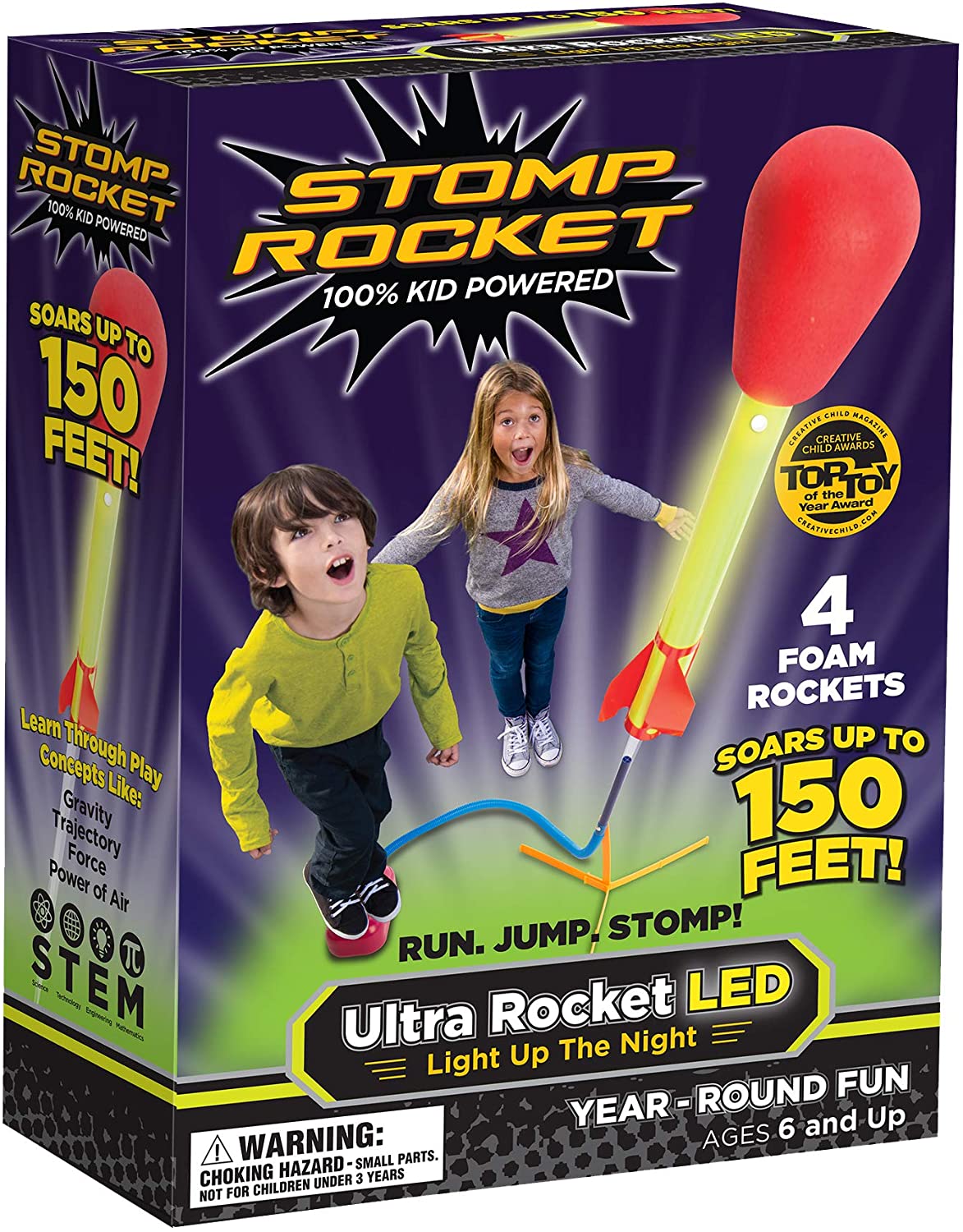 Stomp Rocket Ultra LED Rocket