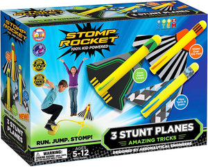 Stomp Rocket 3 Planes Set