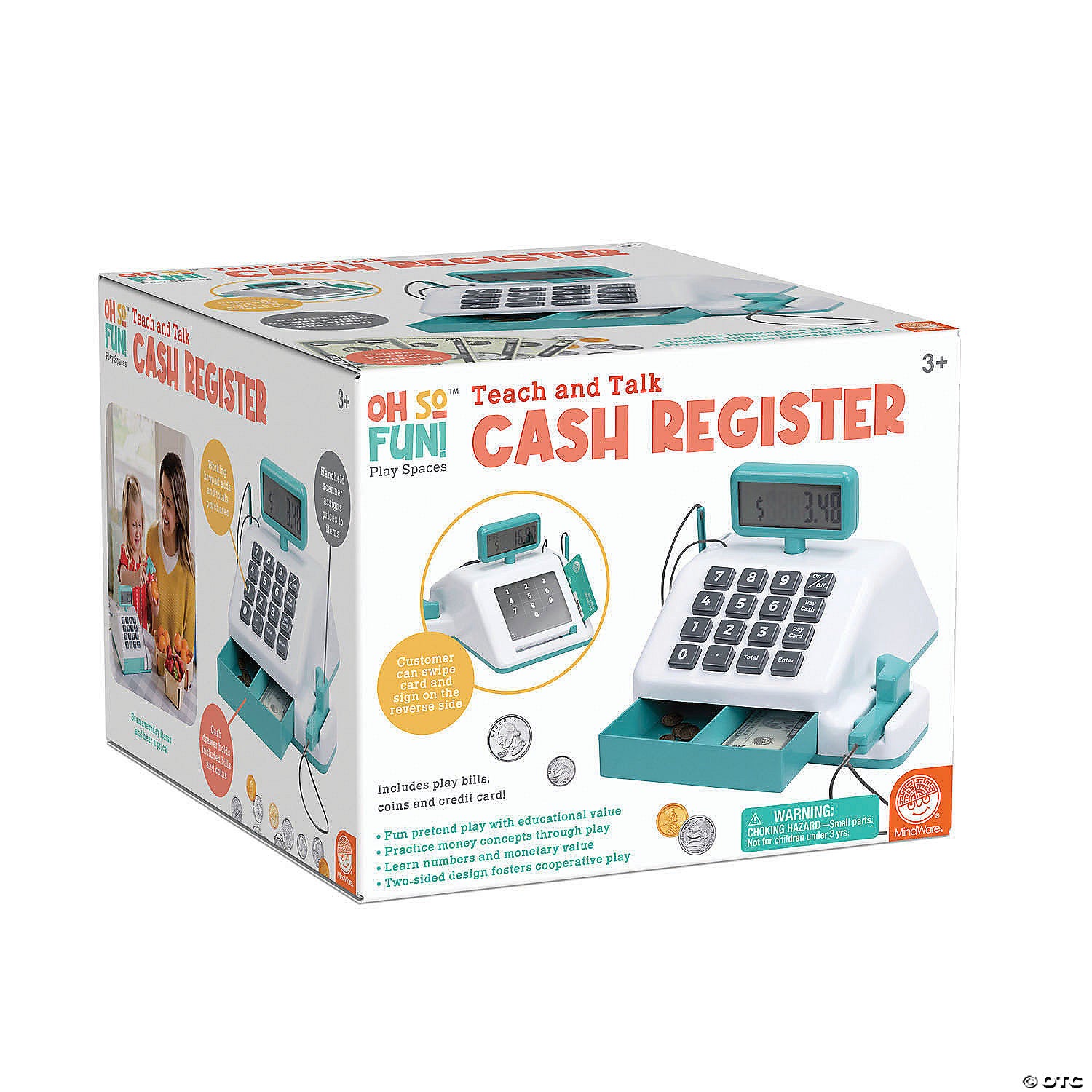 Oh So Fun! Teach and Talk Cash Register