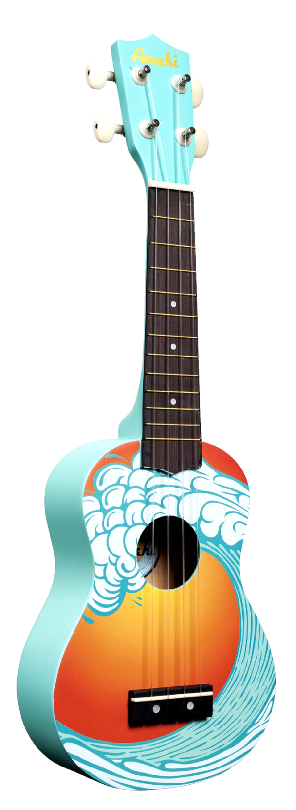 Amahi Ukulele Tropical Ocean Design